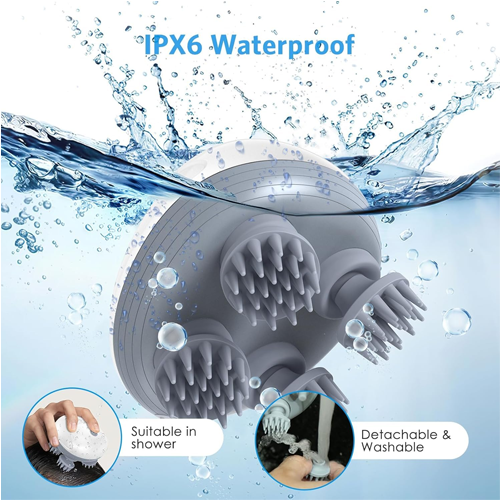 Electric Scalp Massager for Hair Growth & Relaxation – Head & Body Massager for Humans & Pets